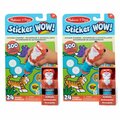 Melissa & Doug Sticker WOW Sticker Stamper & Activity Pad - Tiger, 2PK 32014